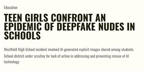 periscope nudes|Teen Girls Confront an Epidemic of Deepfake Nudes in Schools